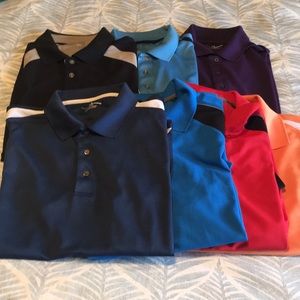 LOT OF 7 - Grand Slam Golf Shirts - XL
